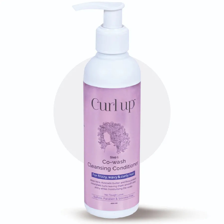 Curl Up Co wash Cleansing Conditioner