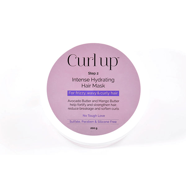 Hair mask for curly hair